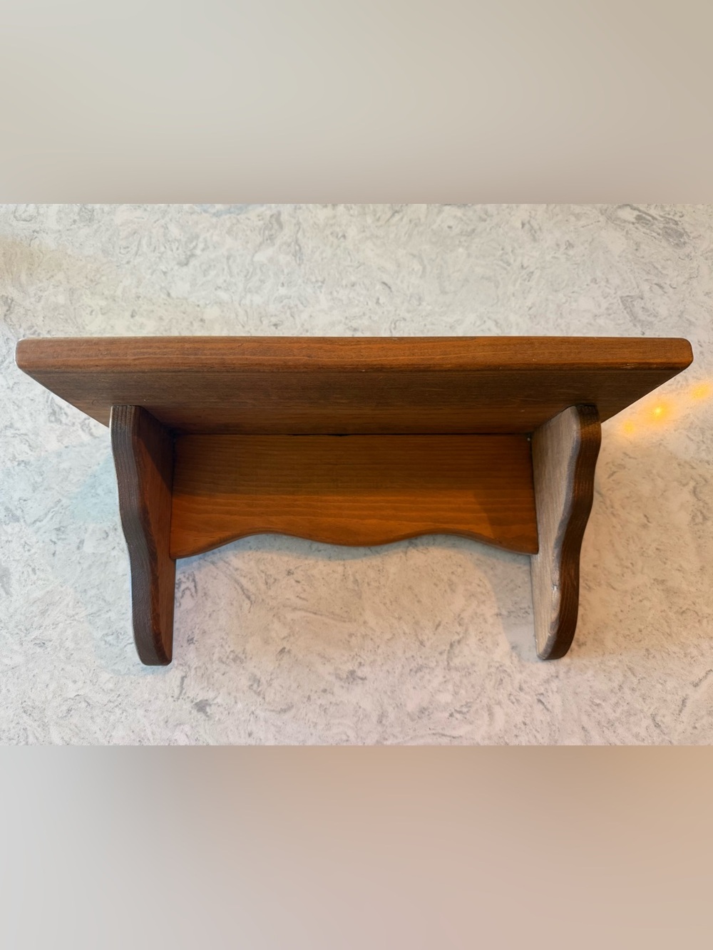 Wood shelf